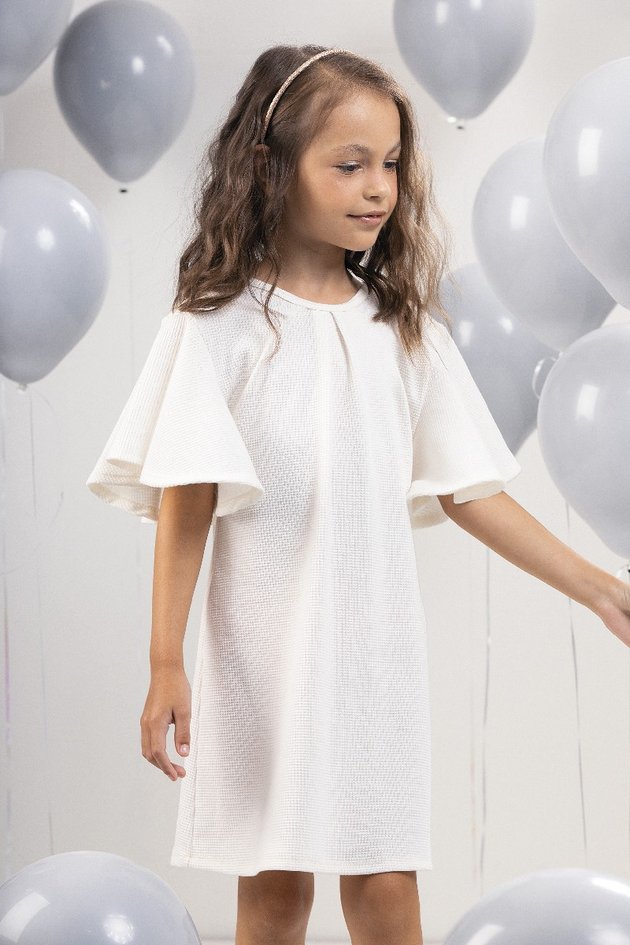 Vestido Infantil em Malha Piquet