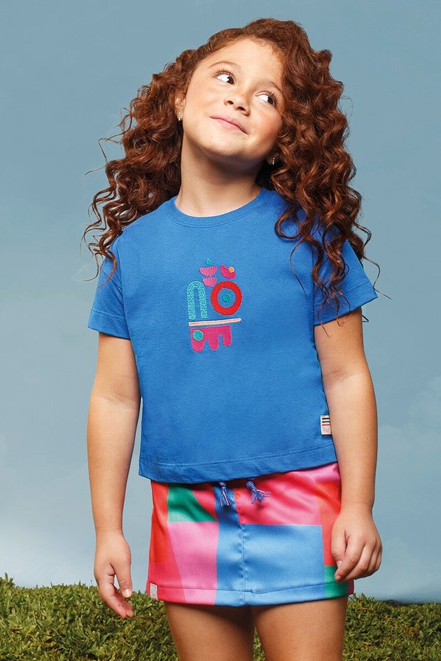 Conjunto Infantil Menina Artful Abstract