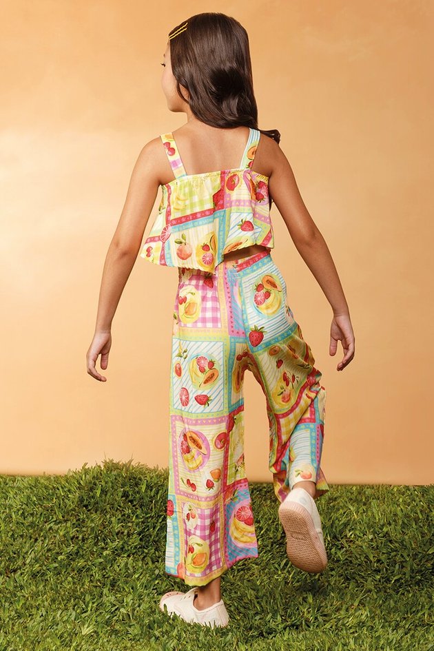 Conjunto Infantil Roupa Colorida Infantil Roupas Infantis Roupa