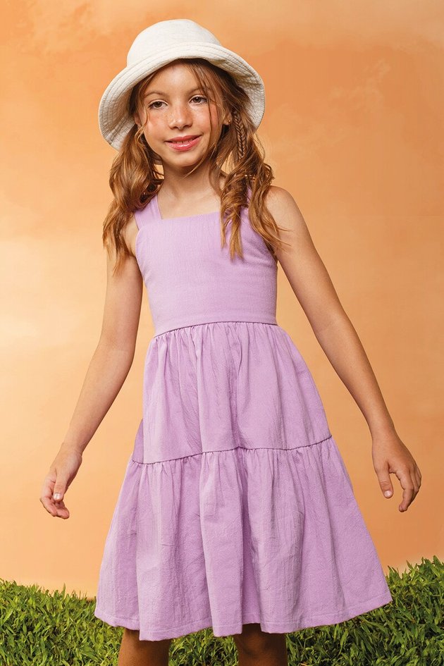 Vestido Infantil Fashion