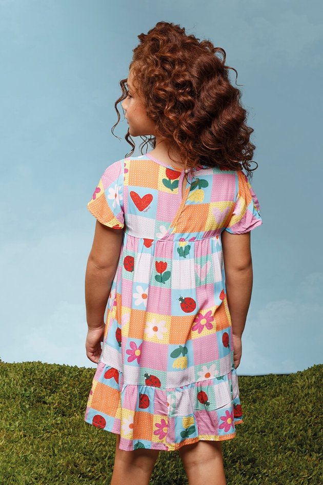 Vestido De VerÃ£o Infantil Vestido Infantil Dreamland - Main Image
