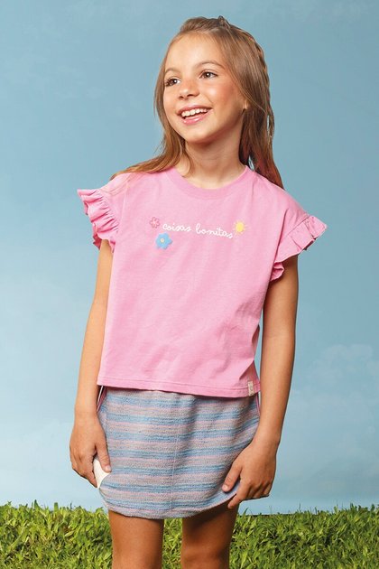 Conjunto Infantil Menina Coisas Bonitas