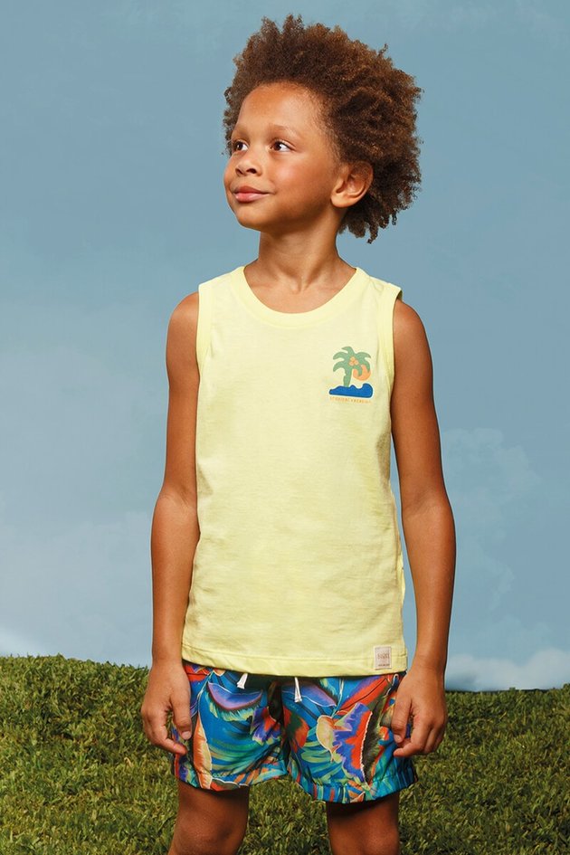Conjunto Infantil Menino Tropical