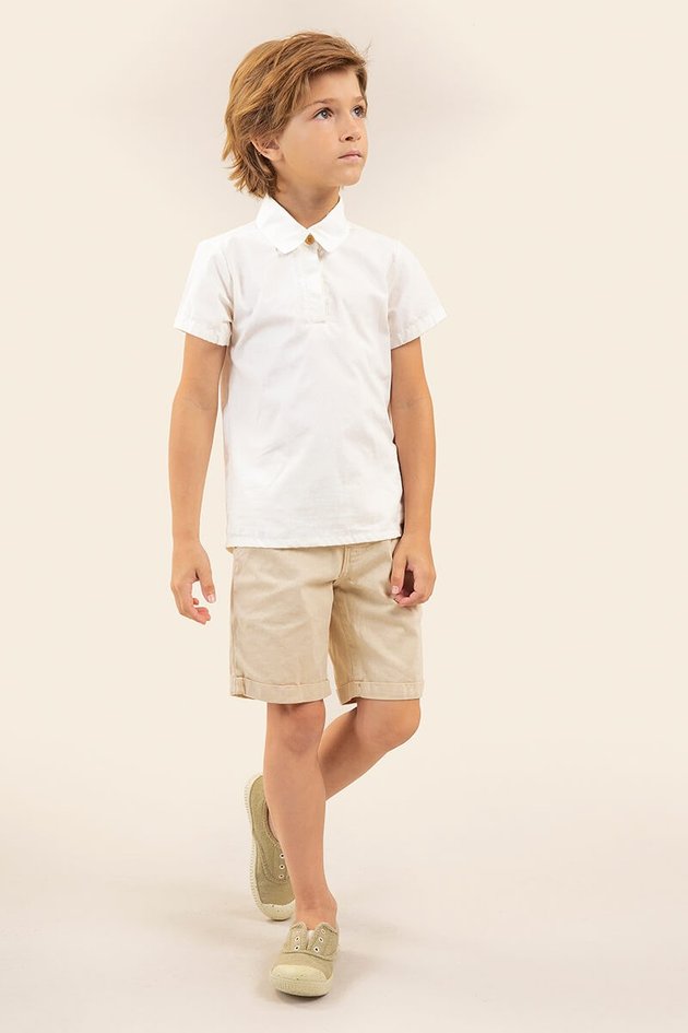 Conjunto Infantil Menino Tricoline e Sarja