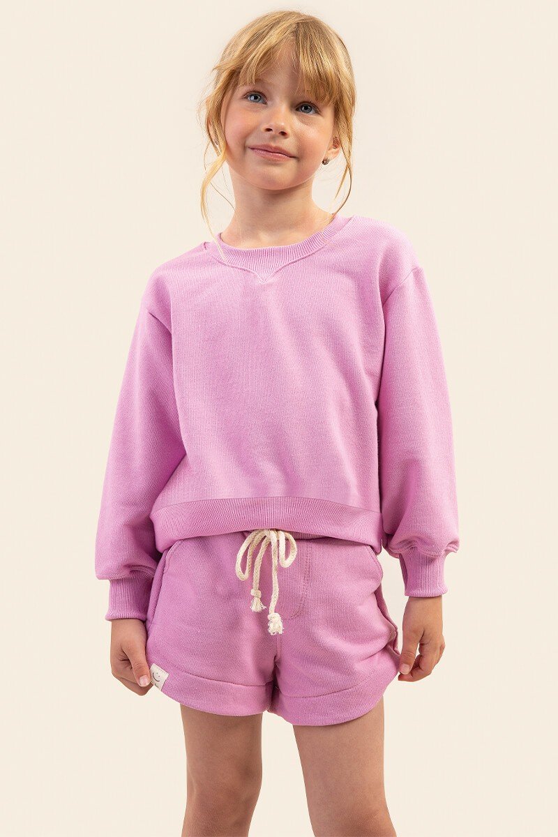 Conjunto Infantil Menina Moletom