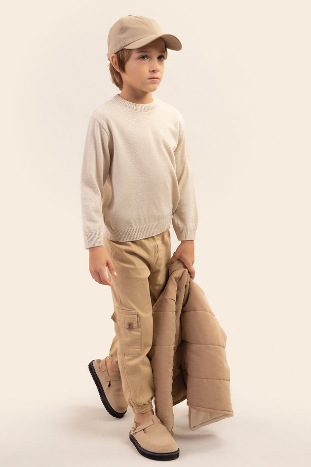 Calça Infantil Menino Sarja