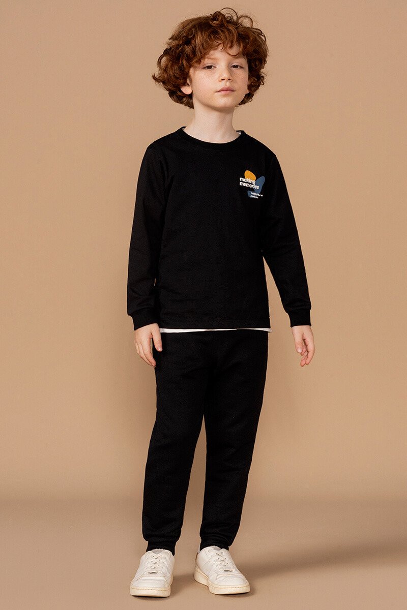 Blusa Moletom Moletom Infanto Juvenil Masculino Conjunto Infantil