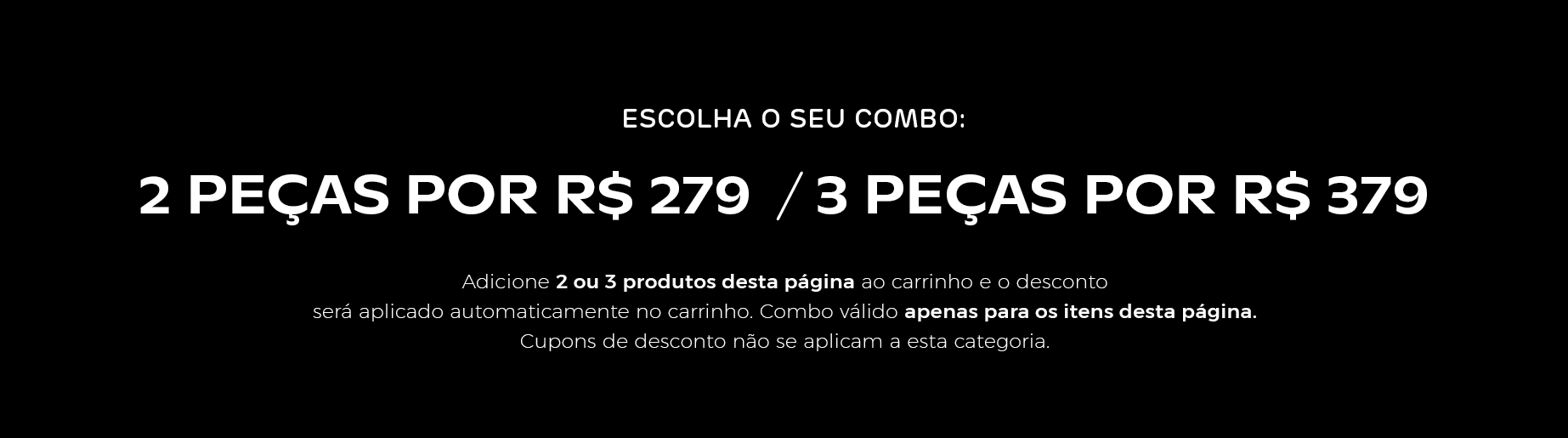 Banner Interno Combos 2 por 279